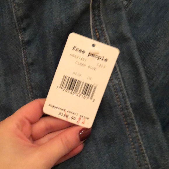 NWT FP Wide Leg Button Jean - Picture 7 of 7